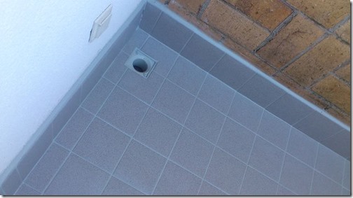 Balkon Ecke Mauer